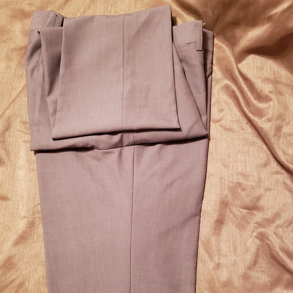 ♠️2xHP♠️JF J.FERRAR Tan Slim Fit Suit - Picture 6 of 8